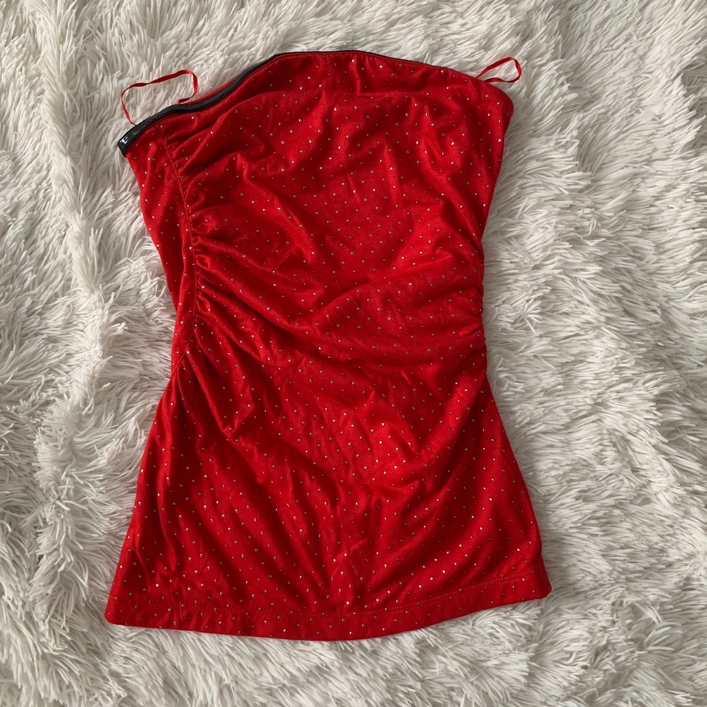 NWT Guess Dotted Tube Top Size XS